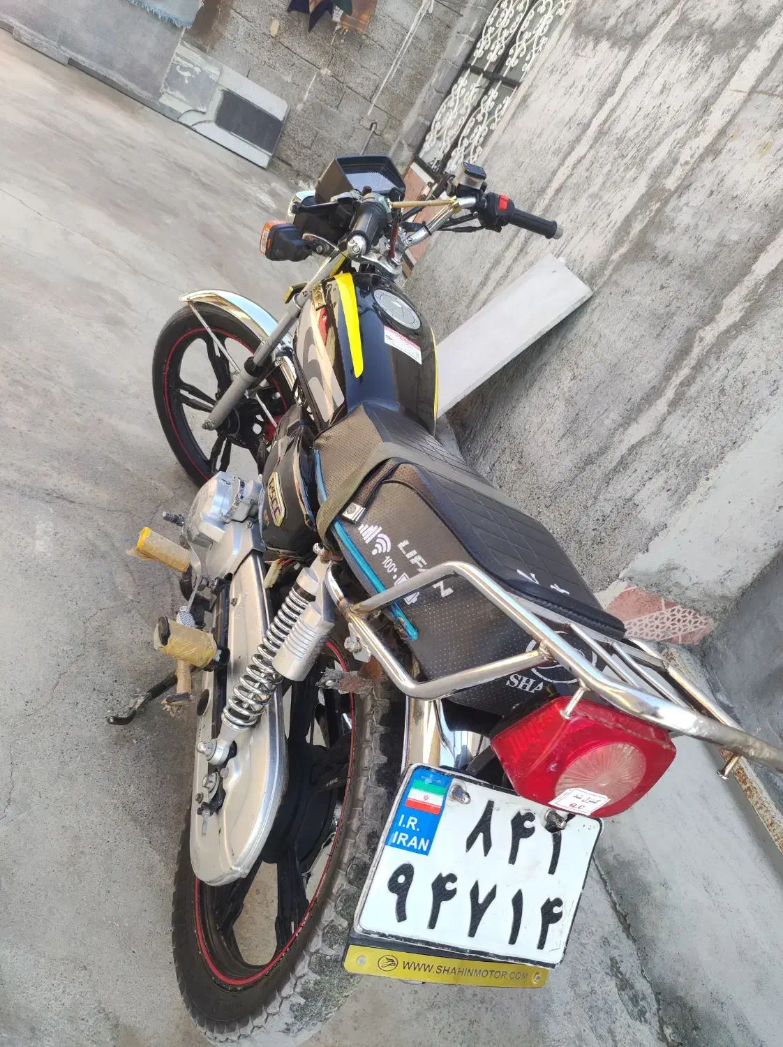 موتورسیکلت|موتورسیکلت|بند زرک, |دیوار