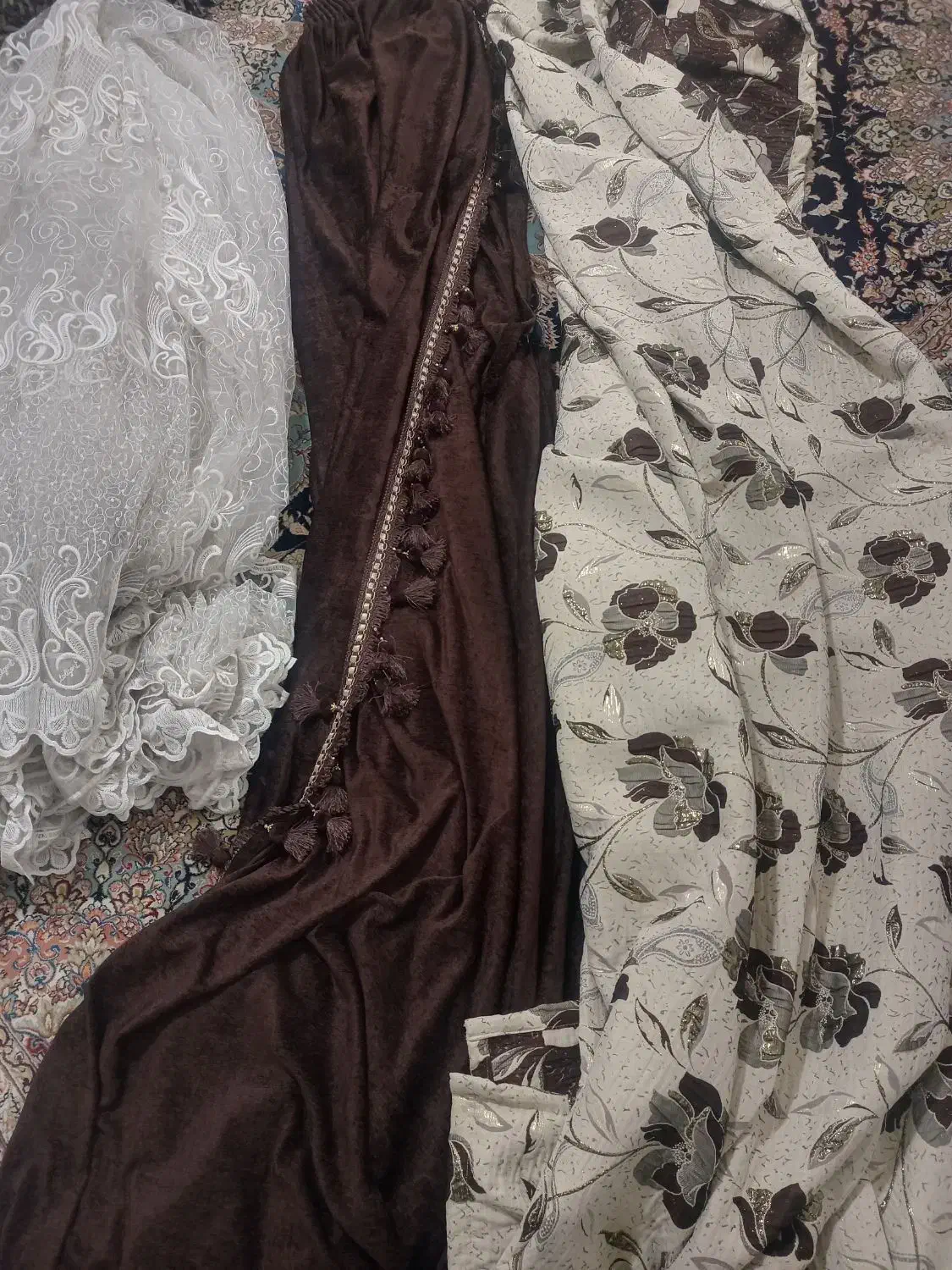 پرده|پرده، رانر، رومیزی|رامیان, |دیوار