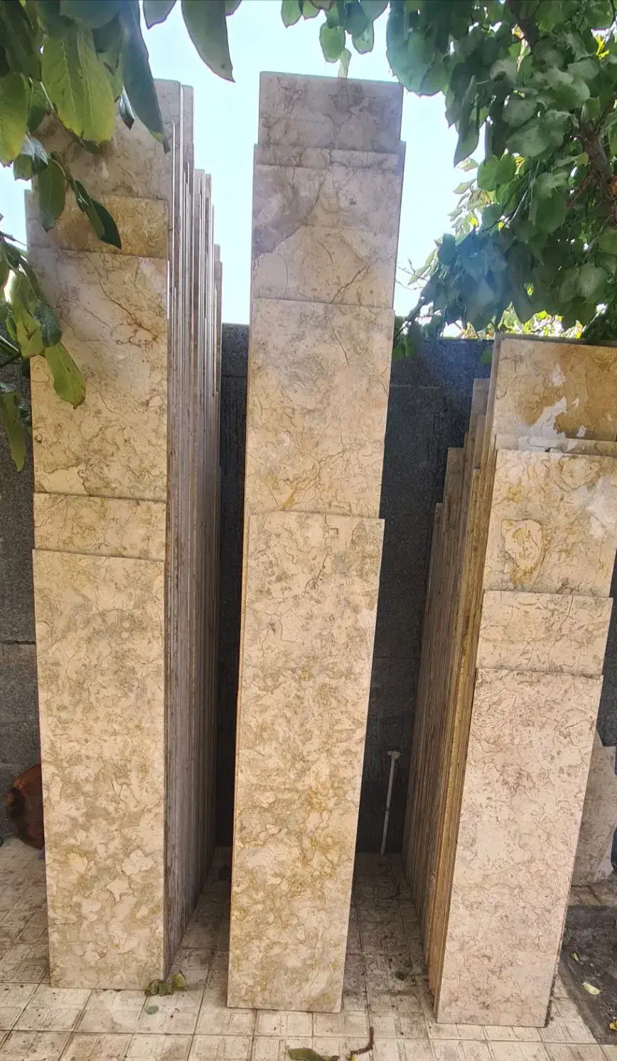 140 متر سنگ مرمریت پرطلاووسی، زیر قیمت|مصالح و تجهیزات ساختمان|گلبهار, شهر جدید گلبهار|دیوار