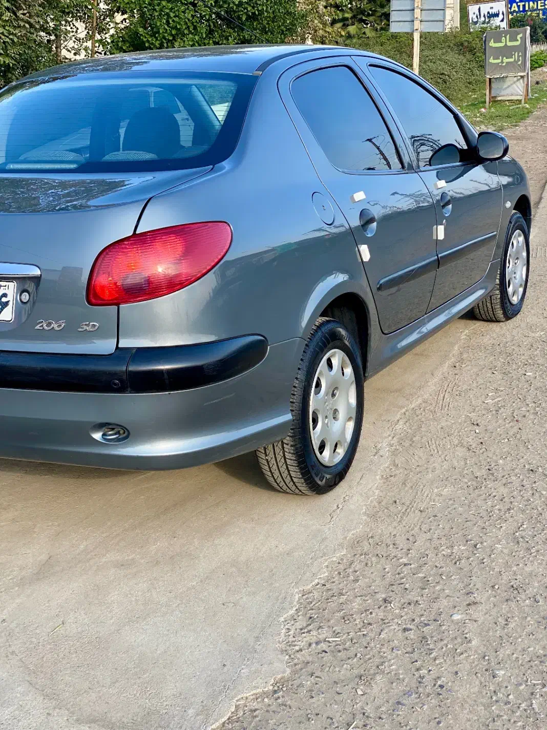 پژو ۲۰۶ v8 مدل ۹۸ بیرنگ|خودرو سواری و وانت|ماسال, |دیوار