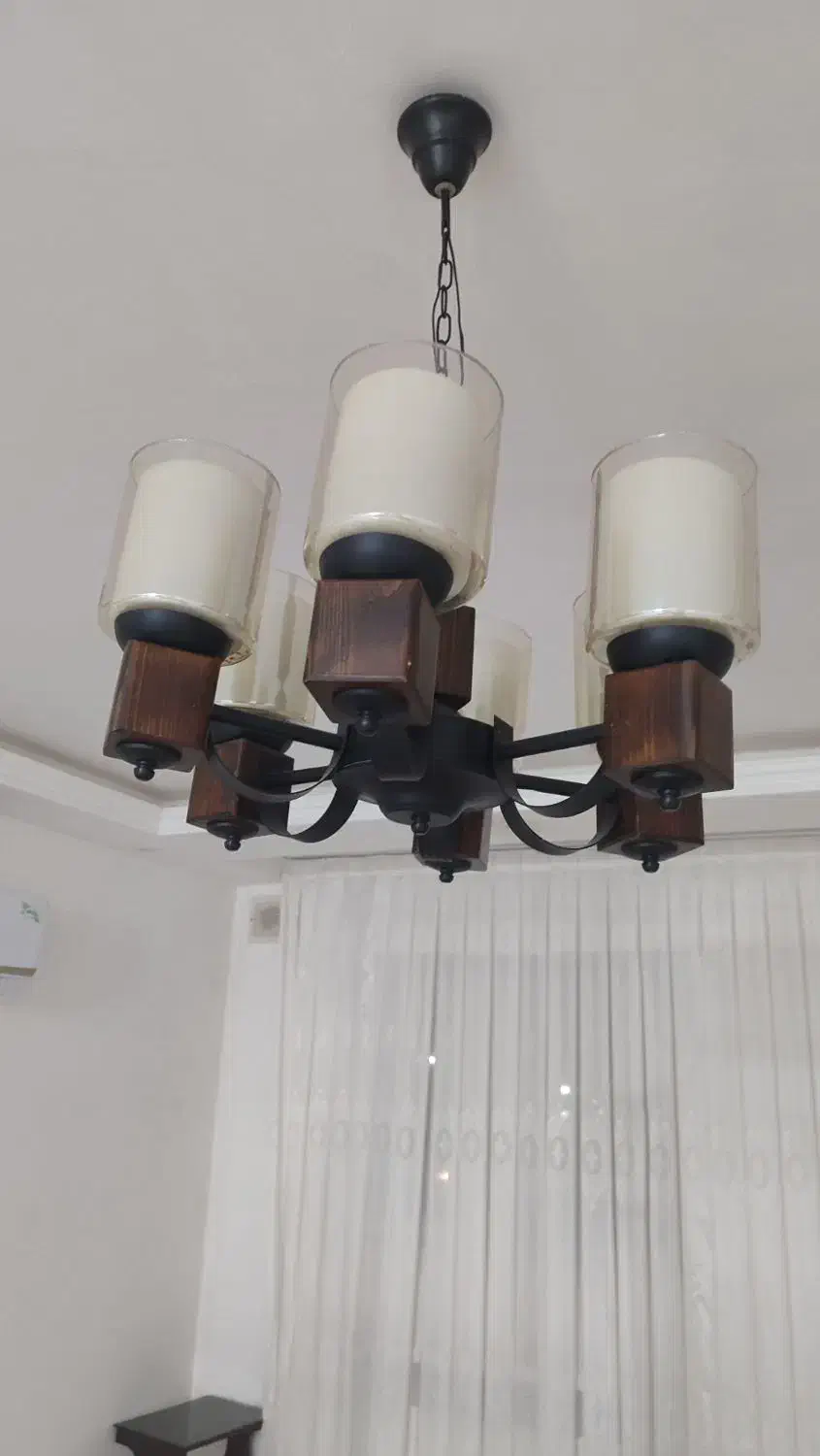 لوستر تمیز و زیبا|لوستر و چراغ آویز|مهاجران, |دیوار