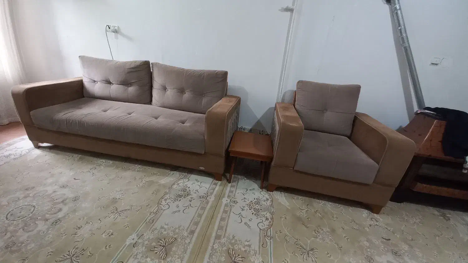 مبل ۸ نفره|مبلمان خانگی و میز عسلی|تاکستان, |دیوار