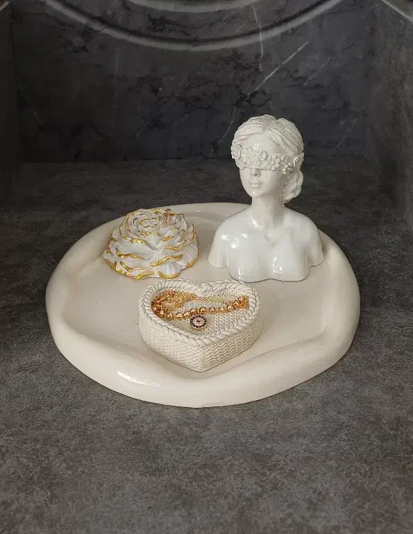 ست دکوری سنگی و شمع تزئینی|صنایع دستی و سایر لوازم تزئینی|مرودشت, علیآباد|دیوار