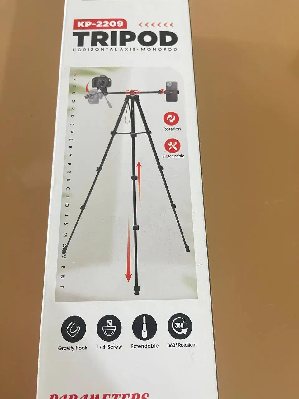 پایه ایستاده دوربین عکاسی کاملا نو|دوربین عکاسی و فیلمبرداری|فولادشهر, بوستان خلیج فارس|دیوار