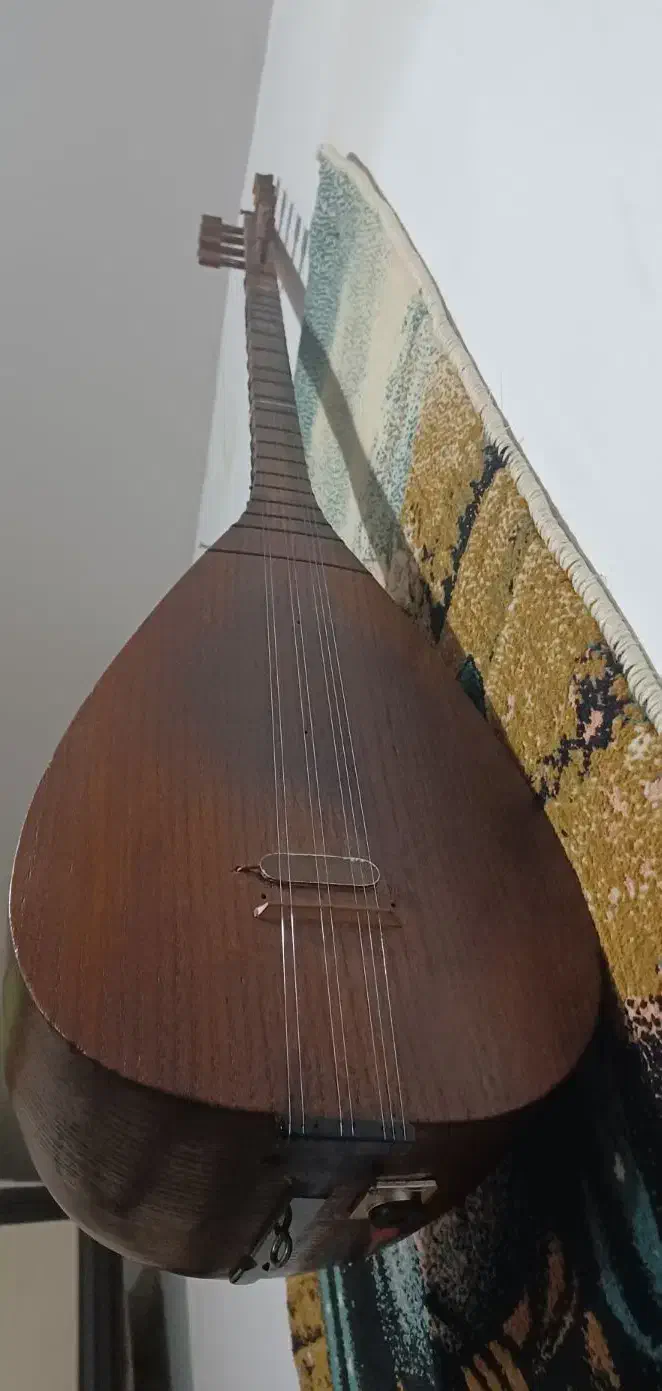 ساز قوپوز عاشیق سازی آشیخ سازی|سازهای سنتی|تبریز, |دیوار