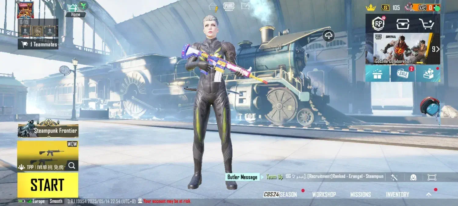 اکانت ارزان پابچی|کنسول، بازی ویدئویی و آنلاین|امامزاده عبدالله, |دیوار