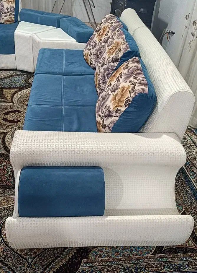 سرویس مبل ۸ نفره کامل|مبلمان خانگی و میز عسلی|برازجان, |دیوار