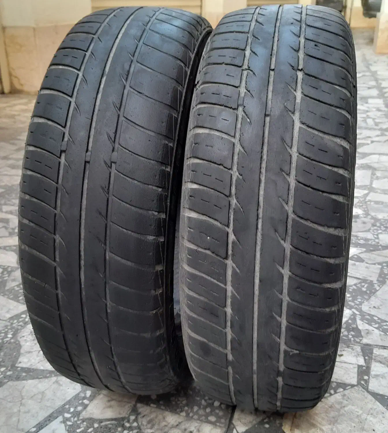 دو حلقه لاستیک پراید مارک بارز|قطعات یدکی و لوازم جانبی|رشت, چمارسرا|دیوار