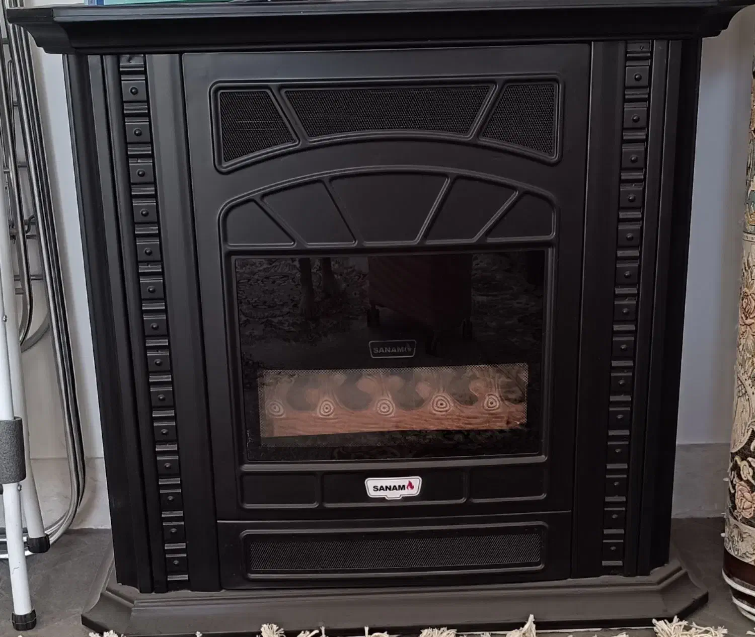 بخاری صنام|بخاری، هیتر، شومینه|سرایان, |دیوار