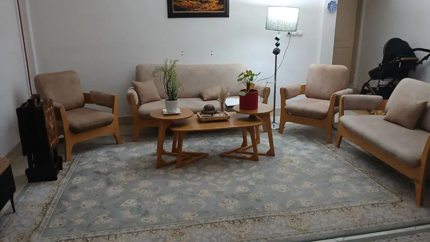 فرش ۷۰۰ شانه فیلی|فرش|ورامین, شهرک ولیعصر|دیوار