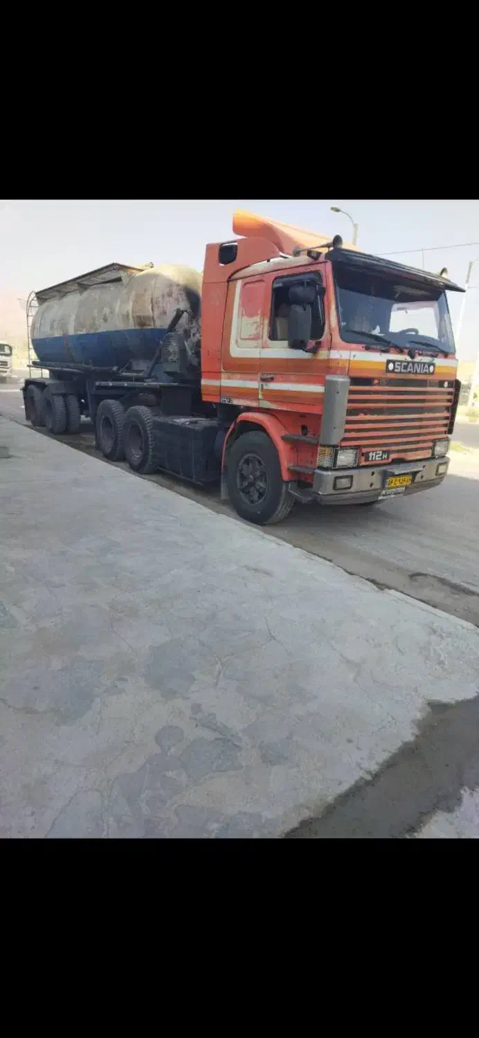 کشنده اسکانیا 112|خودرو سنگین|شیراز, پشم شیشه|دیوار