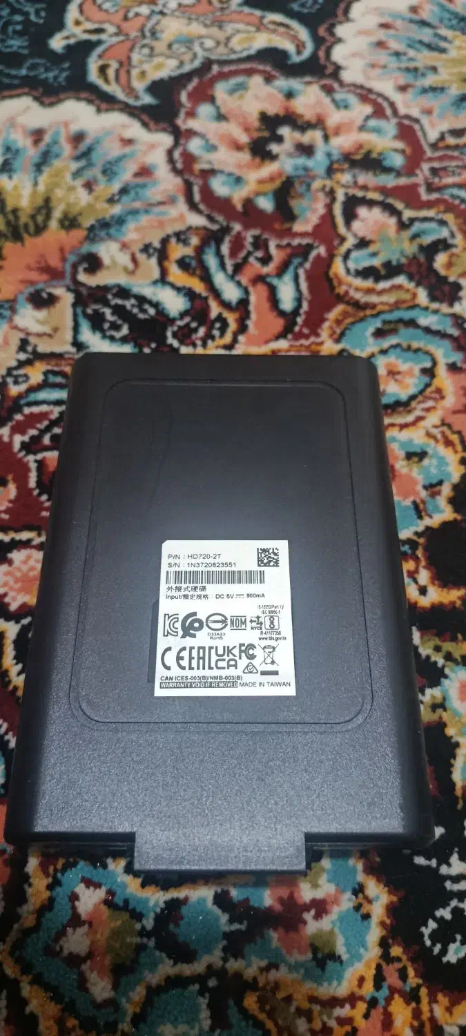 اکسترنال هارد HD720-2T دو هزار گیگ|قطعات و لوازم جانبی رایانه|چابهار, |دیوار