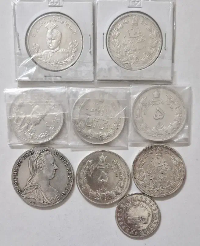 کلکسیون نقره (فروش فوری)|کلکسیون سکه، تمبر، اسکناس|سبزوار, امیر کبیر|دیوار