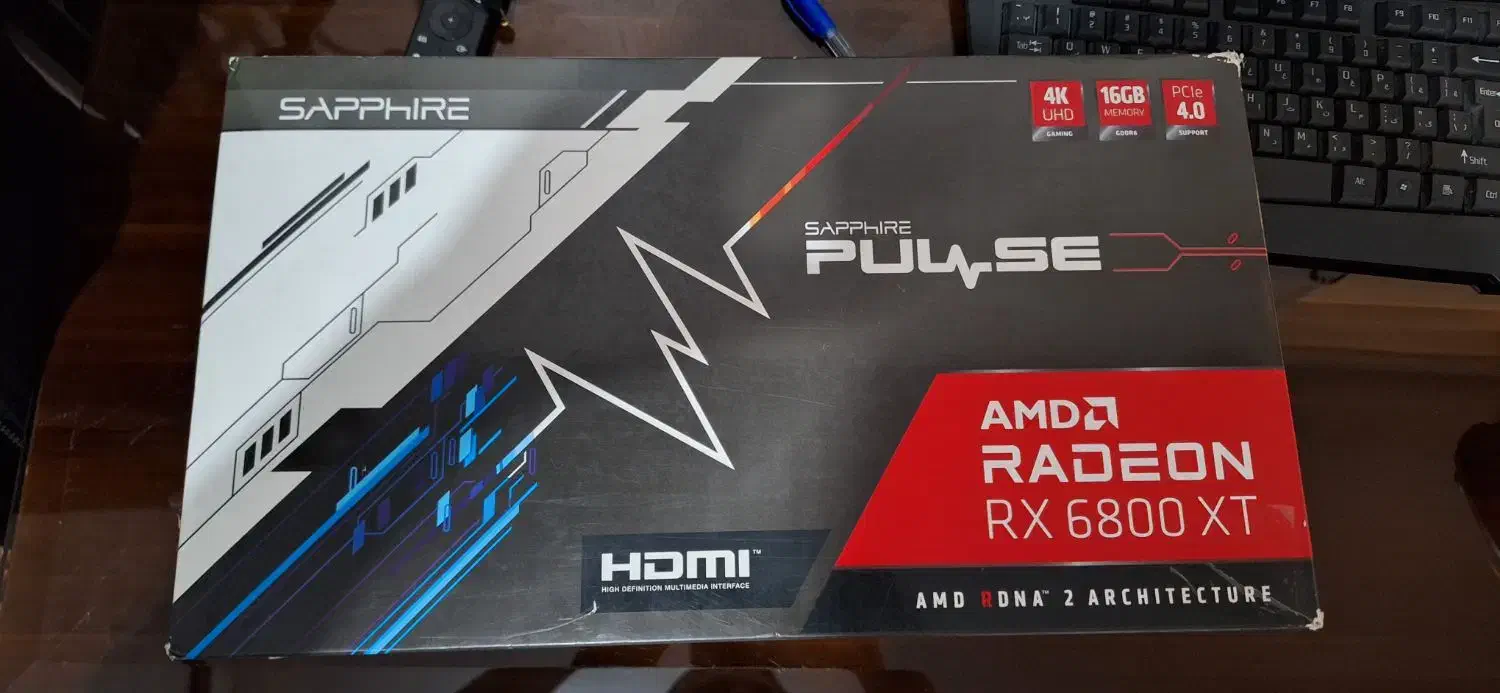 کارت گرافیک Sapphire PULSE AMD Radeon RX 6800 XT|قطعات و لوازم جانبی رایانه|کرج, حصارک بالا|دیوار