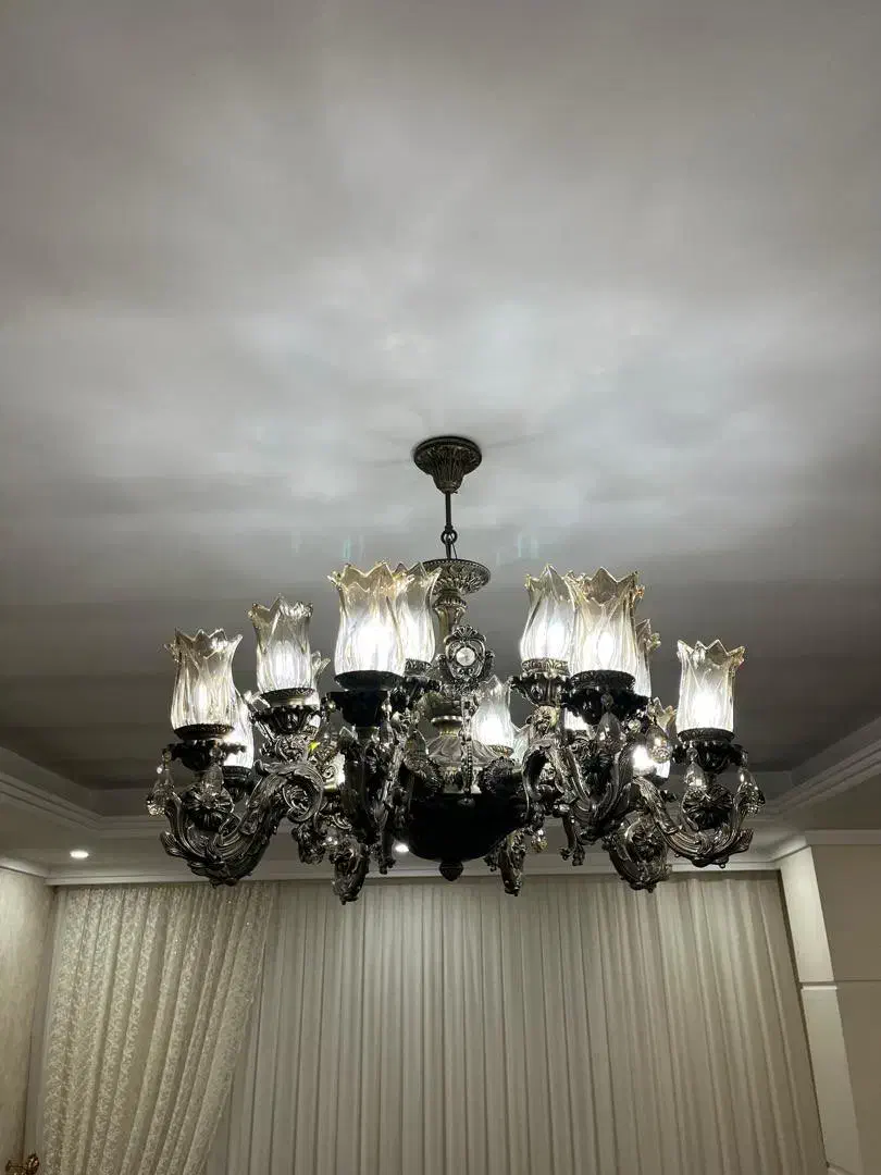 لوستر و دیوار کوب برنز|لوستر و چراغ آویز|تهران, امیریه|دیوار