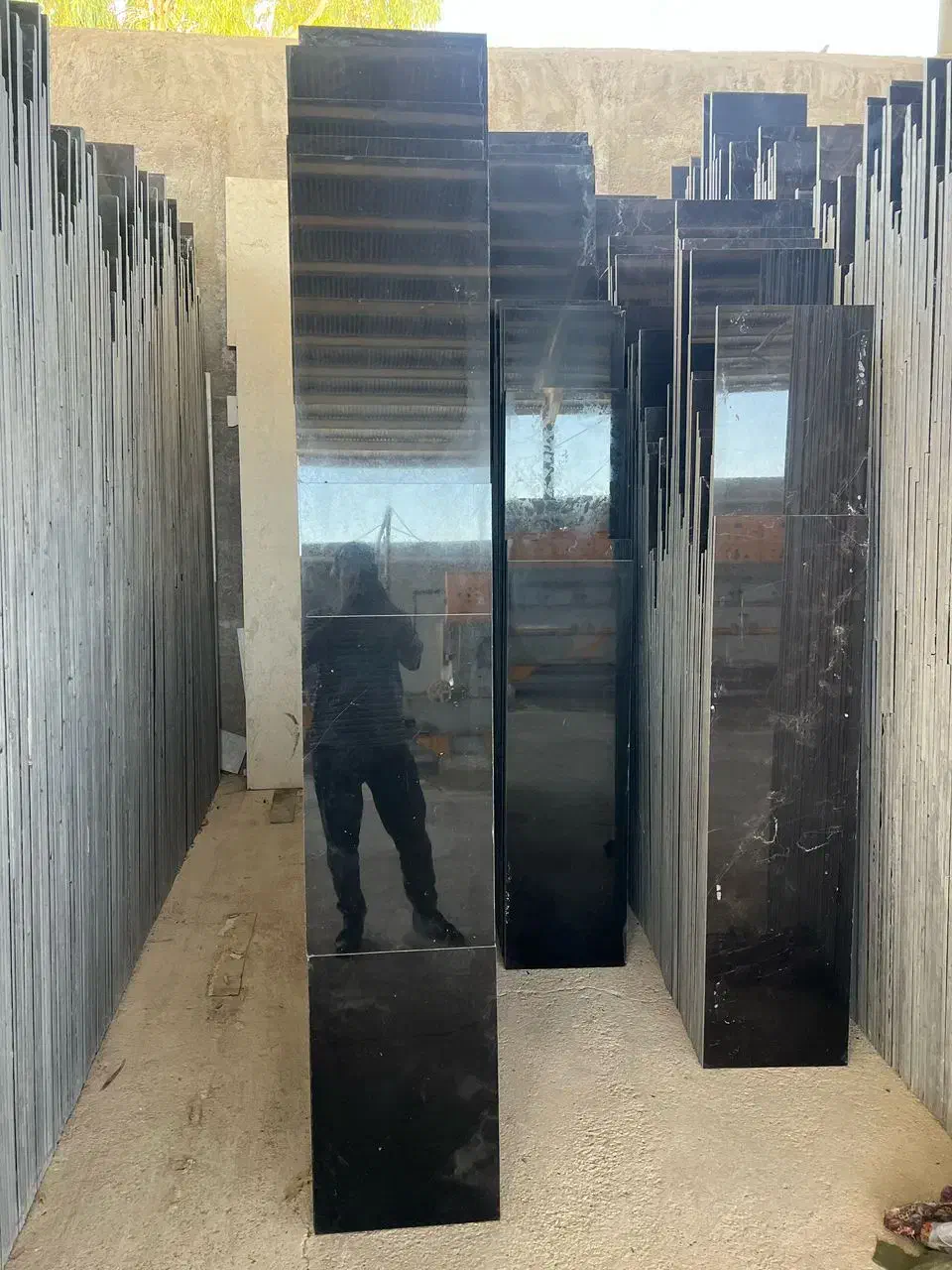 سنگ مشکی ذاغ (عقیق)|مصالح و تجهیزات ساختمان|شیراز, بعثت|دیوار