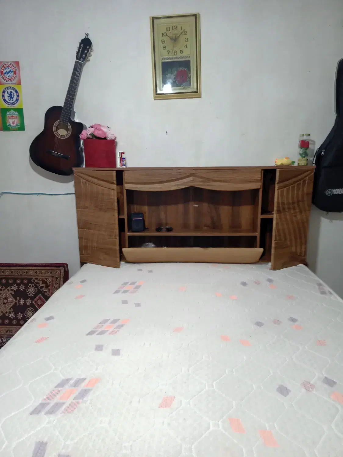 تخت خواب دو نفره نو|تخت و سرویس خواب|همدان, |دیوار