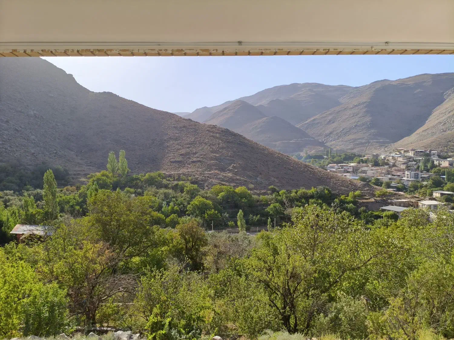 1000متر باغ بر جاده ی اصلی آسفالت روستای قهرود|فروش زمین و ملک کلنگی|قمصر, |دیوار