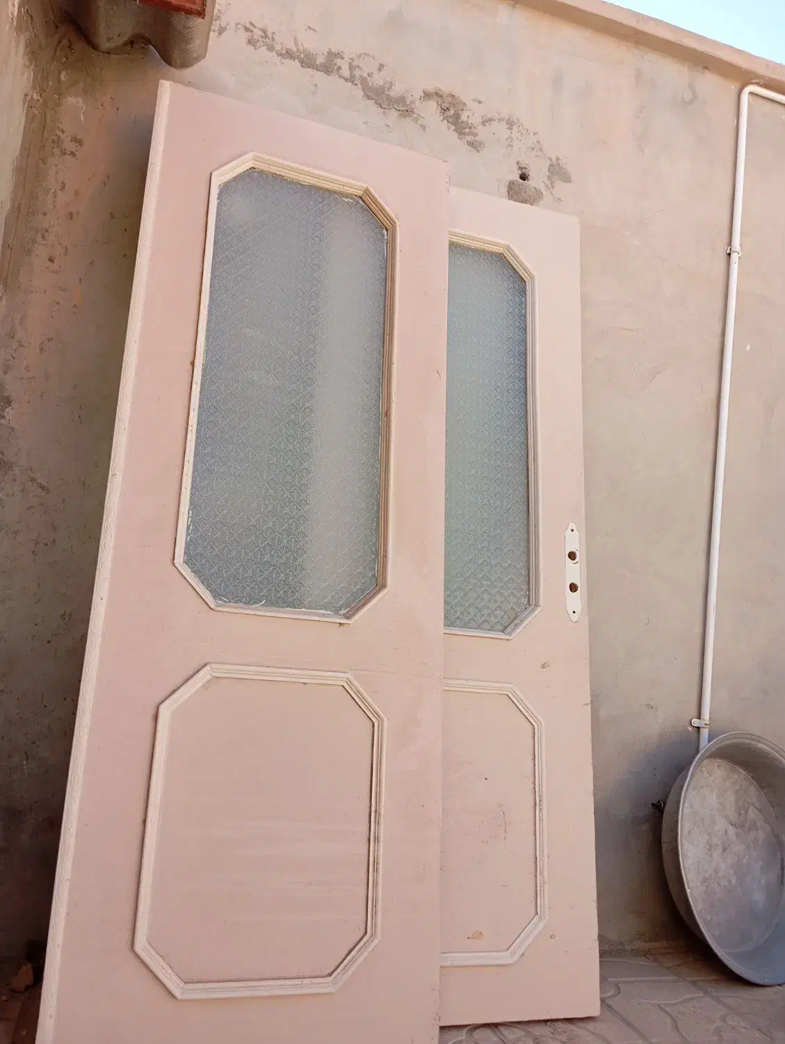 درب فیبری تمیز|مصالح و تجهیزات ساختمان|فردوس (خراسان), |دیوار