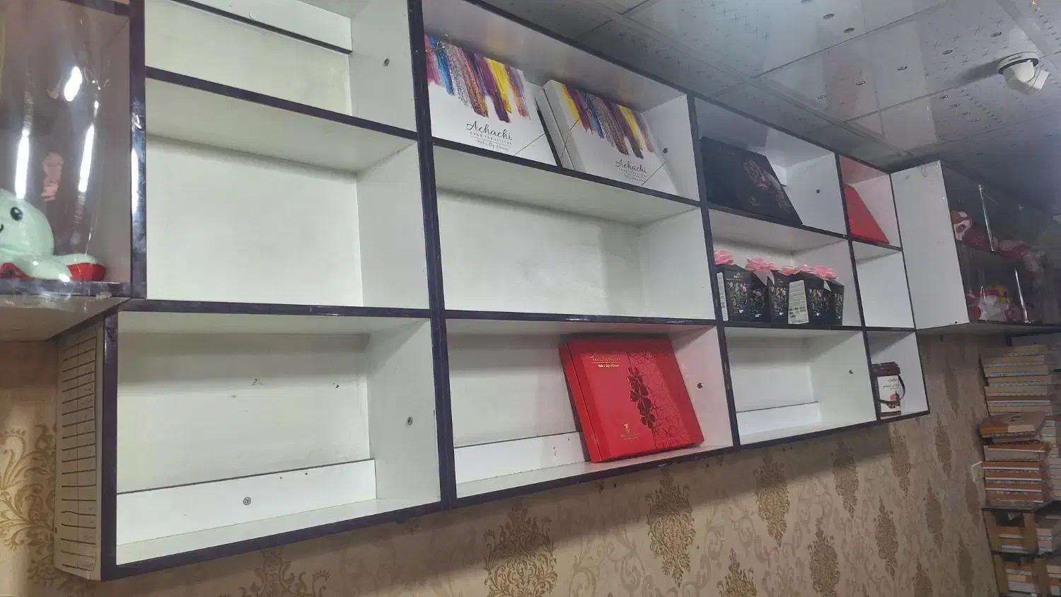 دکور مناسب هر شغلی نو|کتابخانه، شلف، قفسه‌های دیواری|قم, مسجد امام حسن|دیوار