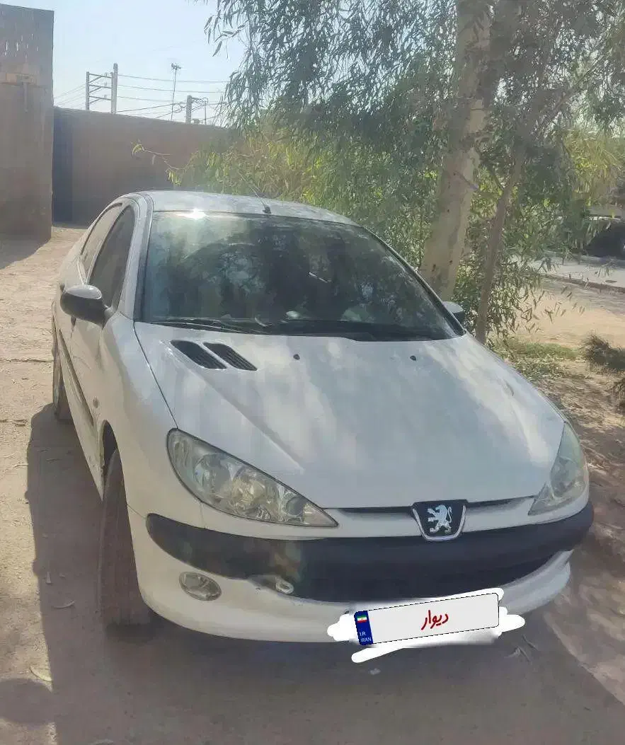206 v8 sd بی رنگ مدل 99|خودرو سواری و وانت|قم, نیروگاه|دیوار