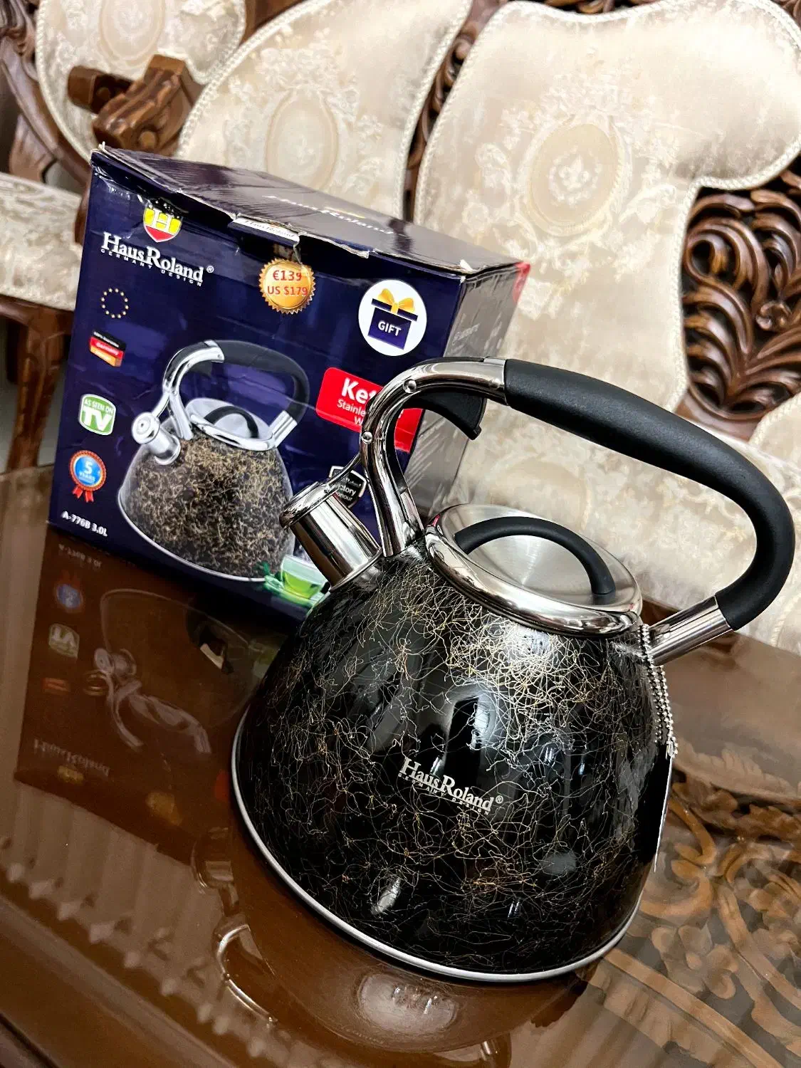 کتری Hause Roland|قوری، کتری، قهوه‌ساز دستی|تبریز, |دیوار