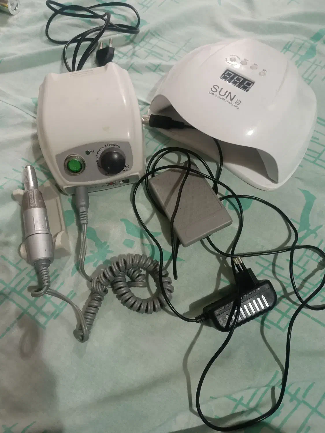 وسایل کامل کاشت ناخن|آرایشی، بهداشتی، درمانی|قرچک, مهدیه|دیوار