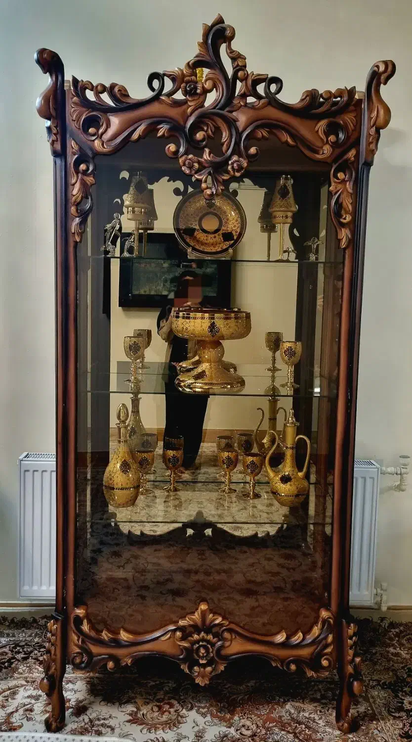 ۲ عدد ویترین ۲ در ۱ متر|بوفه، ویترین، کنسول|اصفهان, محله سفلی|دیوار