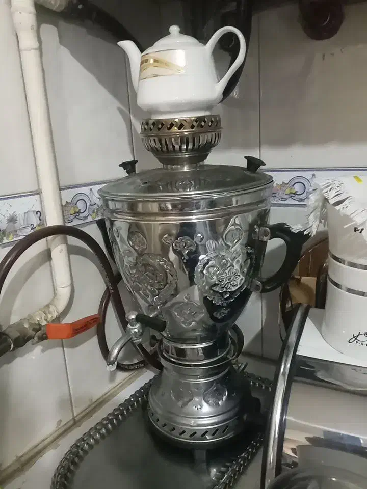 سماور گازئ|سماور، چای‌ساز، قهوه‌ساز|مشهد, جلالیه|دیوار