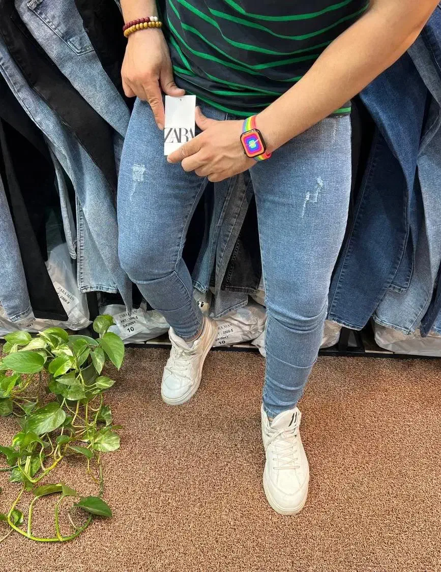 شلوار جین جذب ۲۵۰ هزار|لباس|اسلامآباد غرب, |دیوار