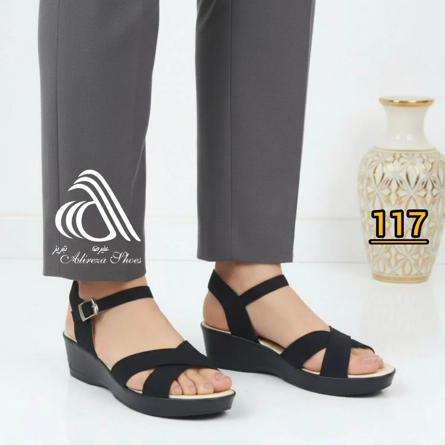 صندل مجلسی لژدار زنانه تبریز|کیف، کفش، کمربند|اردبیل, |دیوار