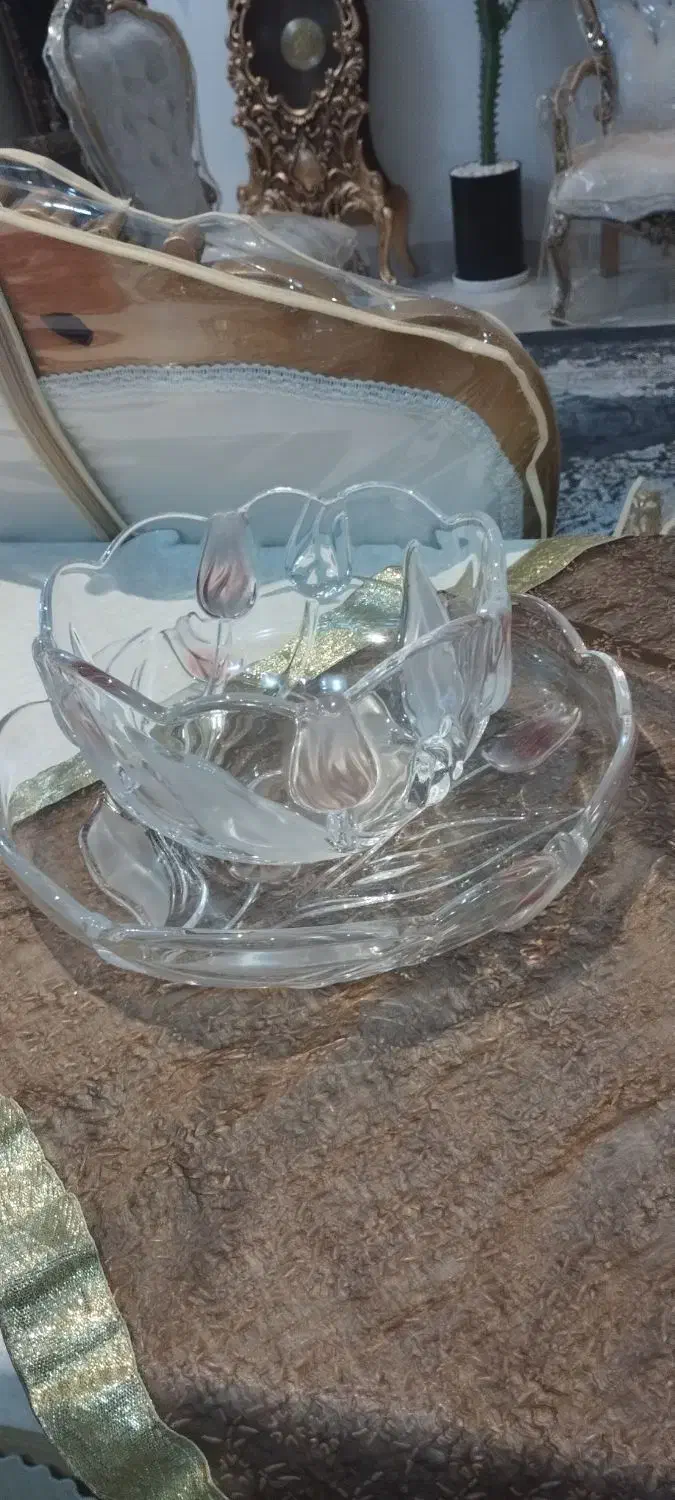 ظروف کریستال ۴تیکه والتر آلمان سالم سالم|ظروف سرو و پذیرایی|فردیس, منظریه|دیوار