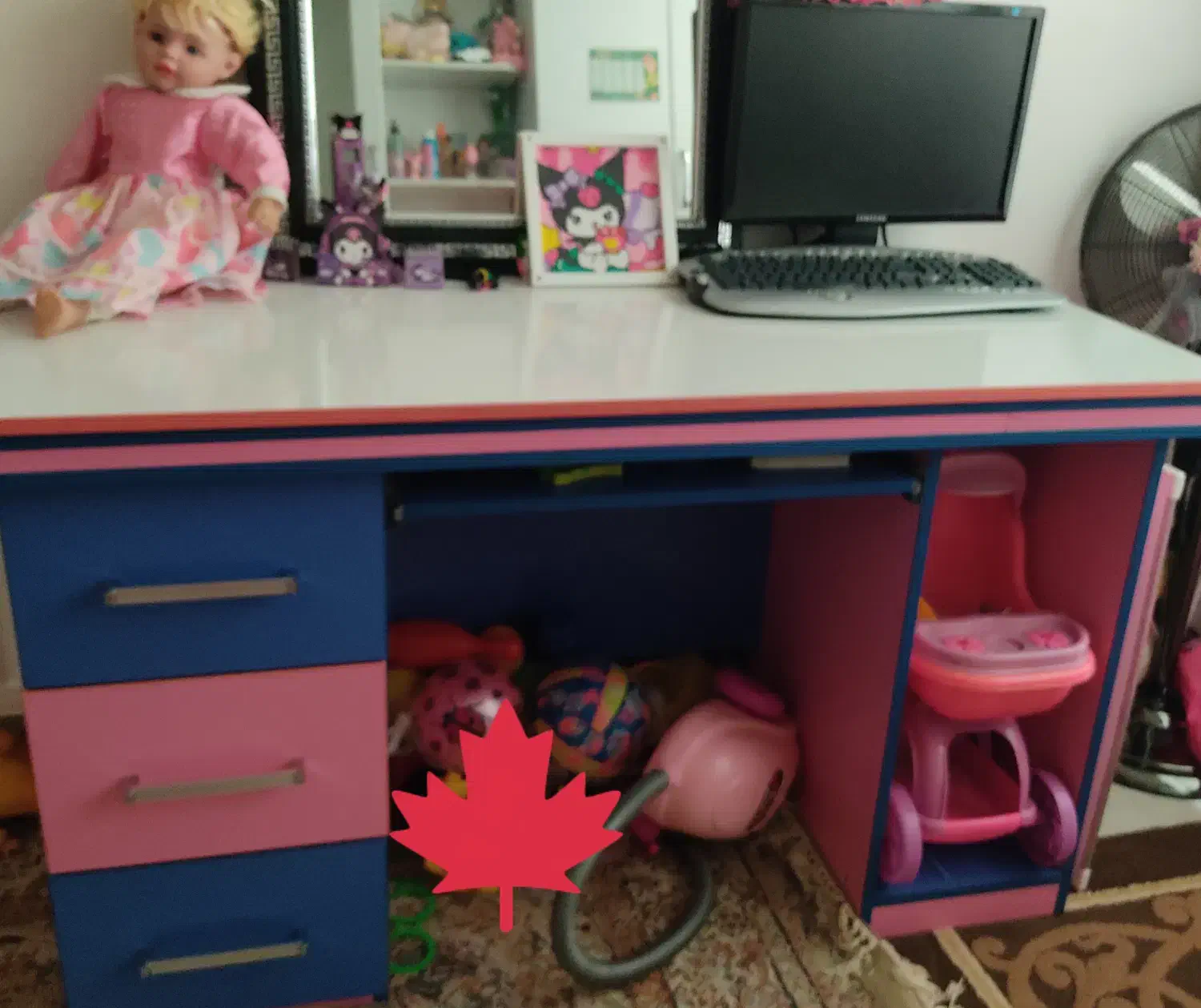 میز تحریر و کامپیوتر|میز تحریر و کامپیوتر|رشت, پل تالشان|دیوار