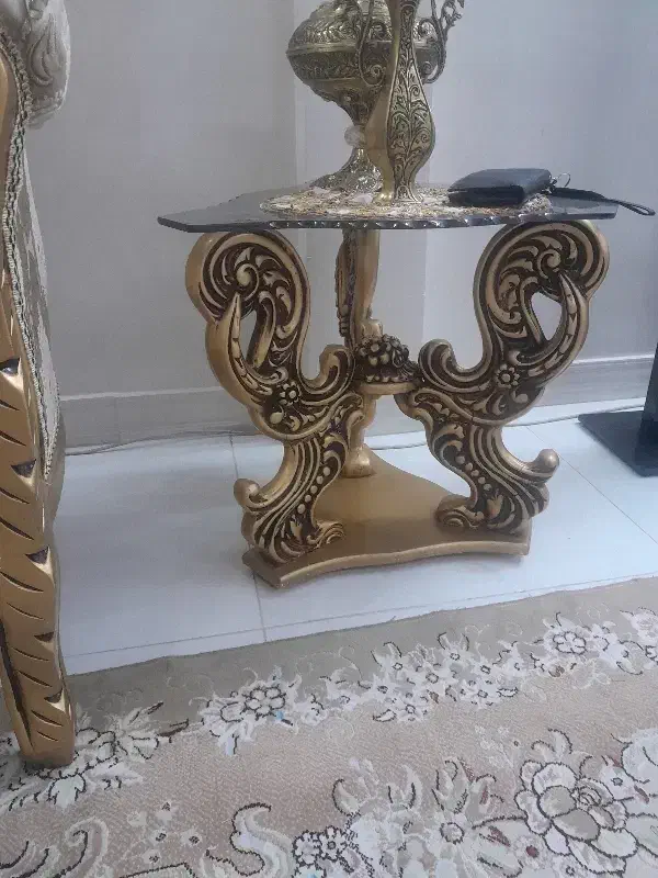 جلو مبلی ودوعدد عسلی|مبلمان خانگی و میز عسلی|اندیشه, شهرک کوثر|دیوار