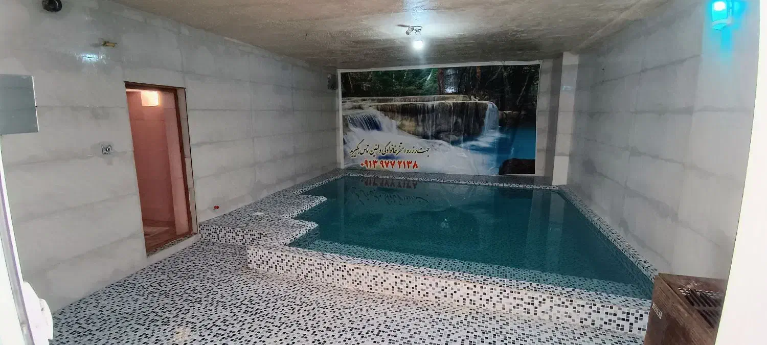 سوئیت استخر دار در حاشیه زاینده رود|اجارهٔ کوتاه‌مدت ویلا و باغ|سامان, |دیوار