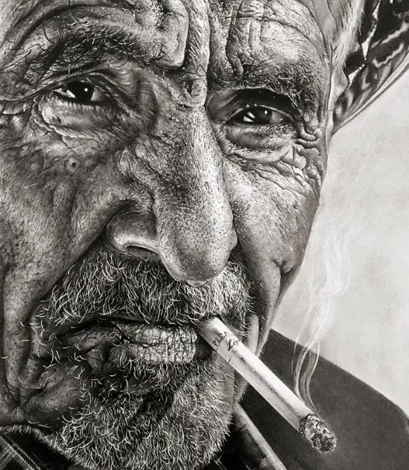 نقاشی سیاه قلم|تابلو، نقاشی، عکس|نهاوند, |دیوار