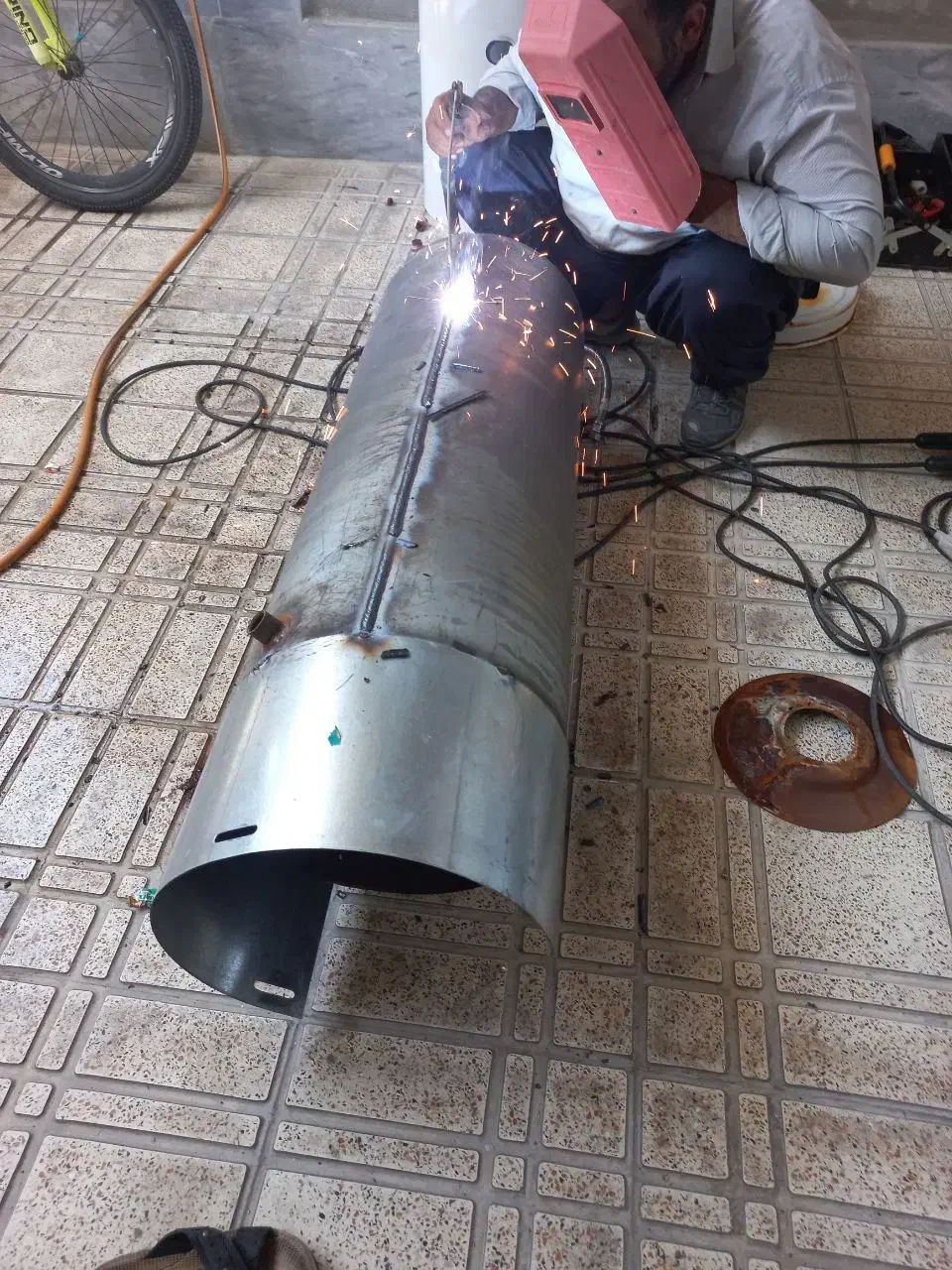 جوشکاری سیار لوله ودر پنجره وآبگرمکن و سوله درمحل|خدمات پیشه و مهارت|ارومیه, |دیوار