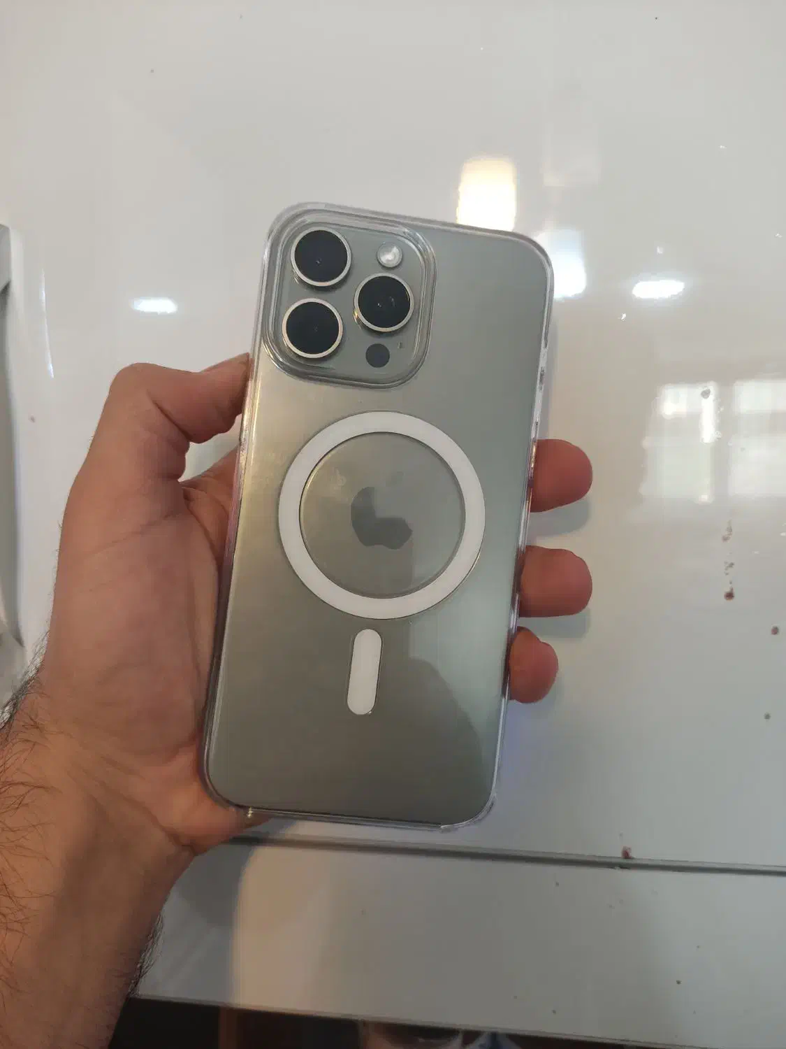 اپل iPhone 15 Pro Max با حافظهٔ ۲۵۶ گیگابایت|موبایل|بندرعباس, |دیوار