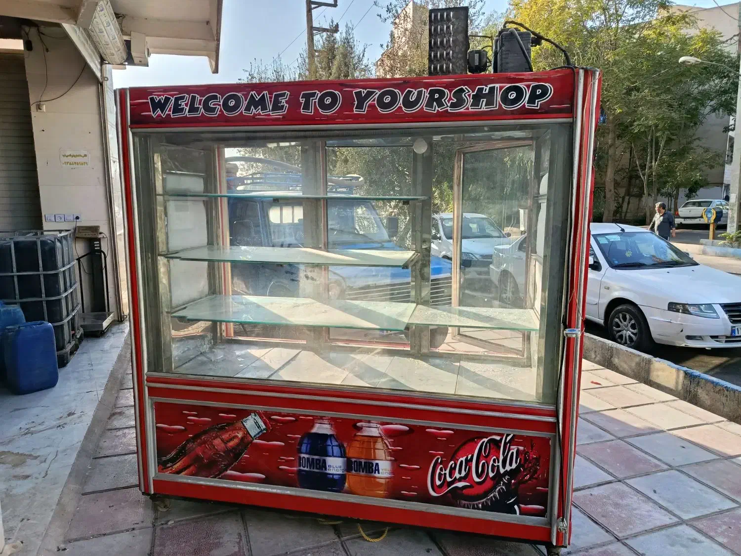 یخچال ویترینی موتور فرانسه|فروشگاه و مغازه|ورامین, ورامین|دیوار