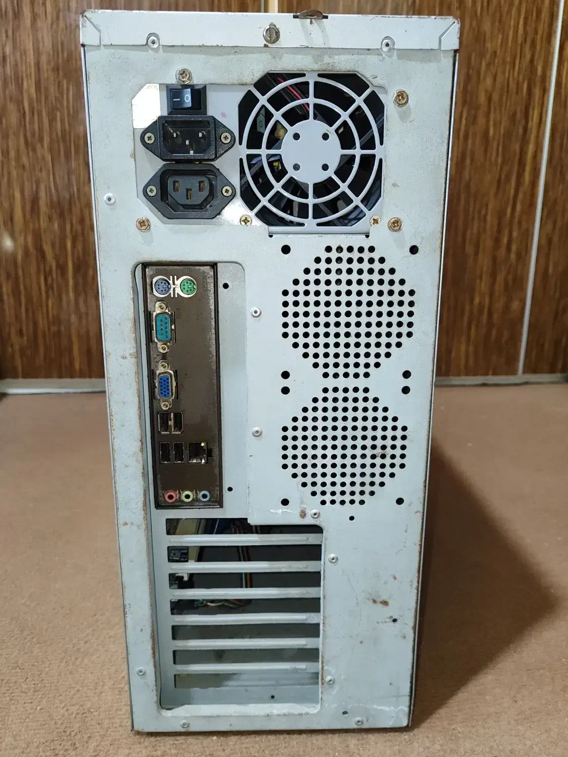 کیس اداری ۲هسته رم ۲ ddr2 هارد ۸۰|رایانه رومیزی|چالوس, |دیوار