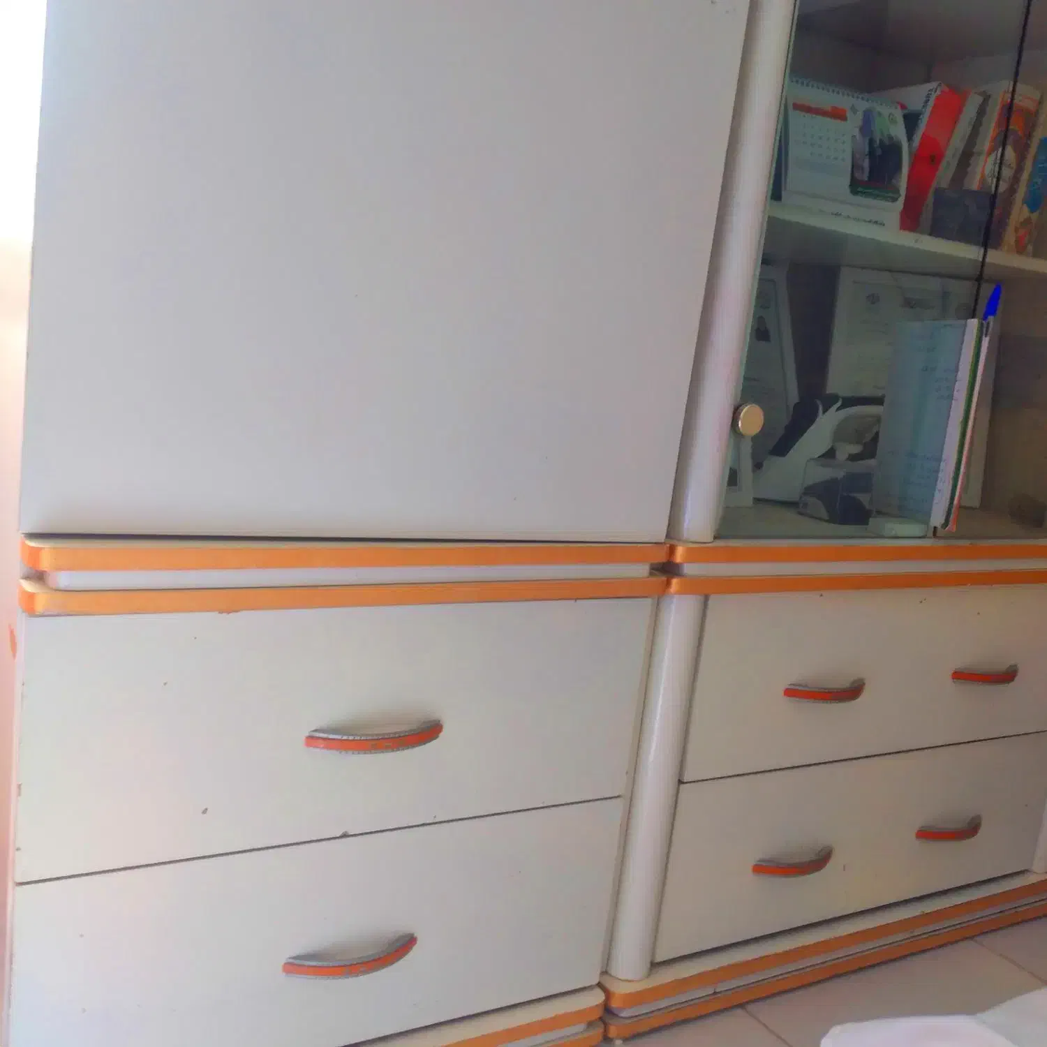 کمد ۳تیکه ام دی اف اصل|جاکفشی، کمد، دراور|فردیس, شهرک ارم|دیوار