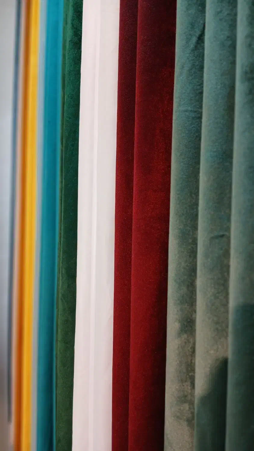 پانچ اماده رنگی با شرایط پرداختی ویژه|پرده، رانر، رومیزی|دهدشت, |دیوار