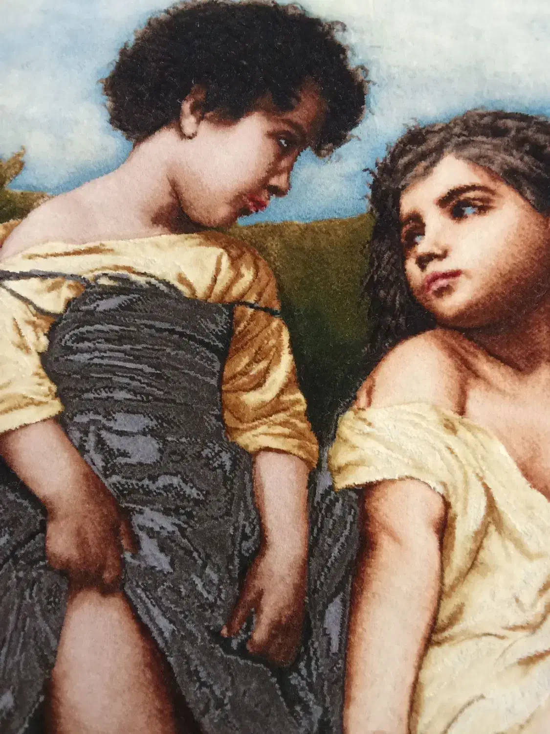 تابلوفرش دستبافت فروش فوری|تابلو فرش|لنگرود, |دیوار