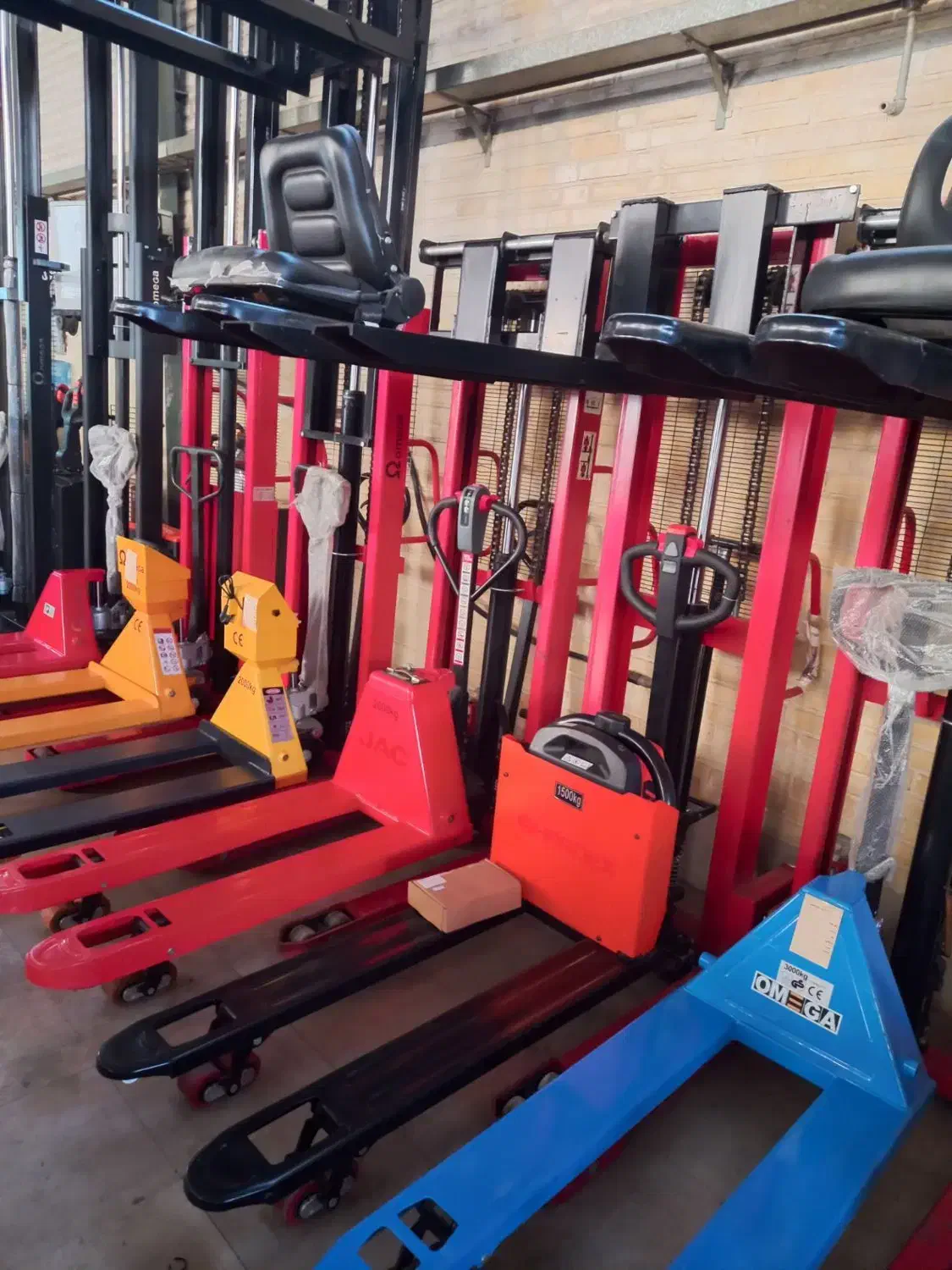 جک پالت برقی لیفتراک شارژی اتومات استاکر new|ماشینآلات صنعتی|اهواز, زردشت|دیوار