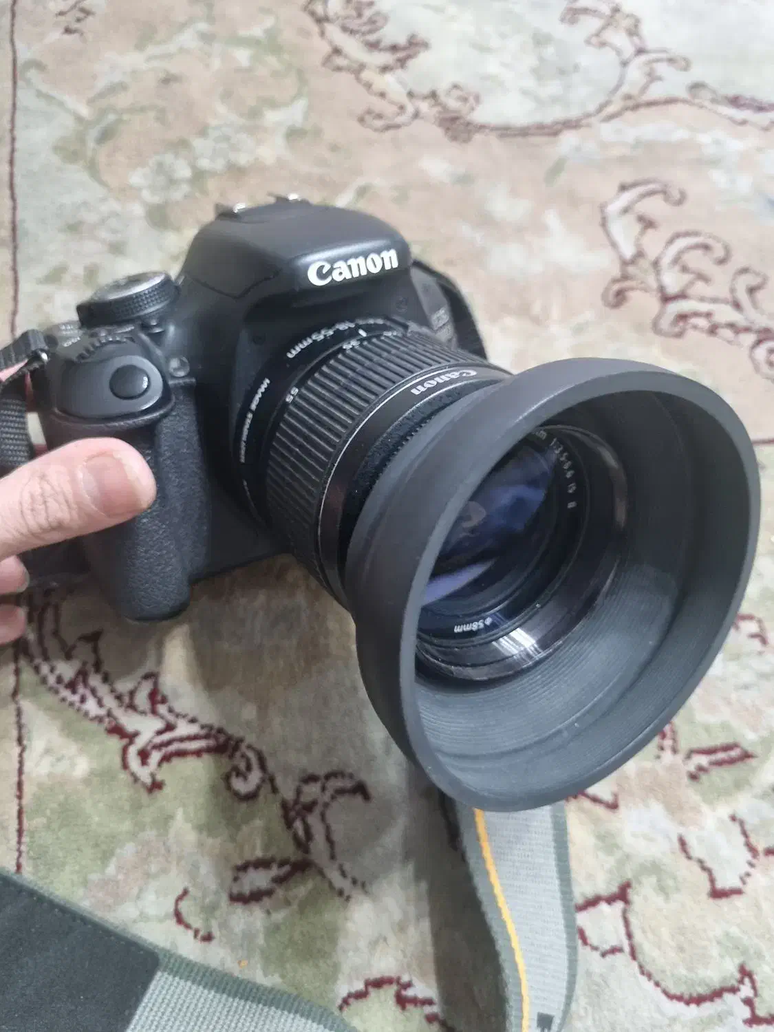 دوربین کانن 600d|دوربین عکاسی و فیلم‌برداری|تهران, بلوار کشاورز|دیوار