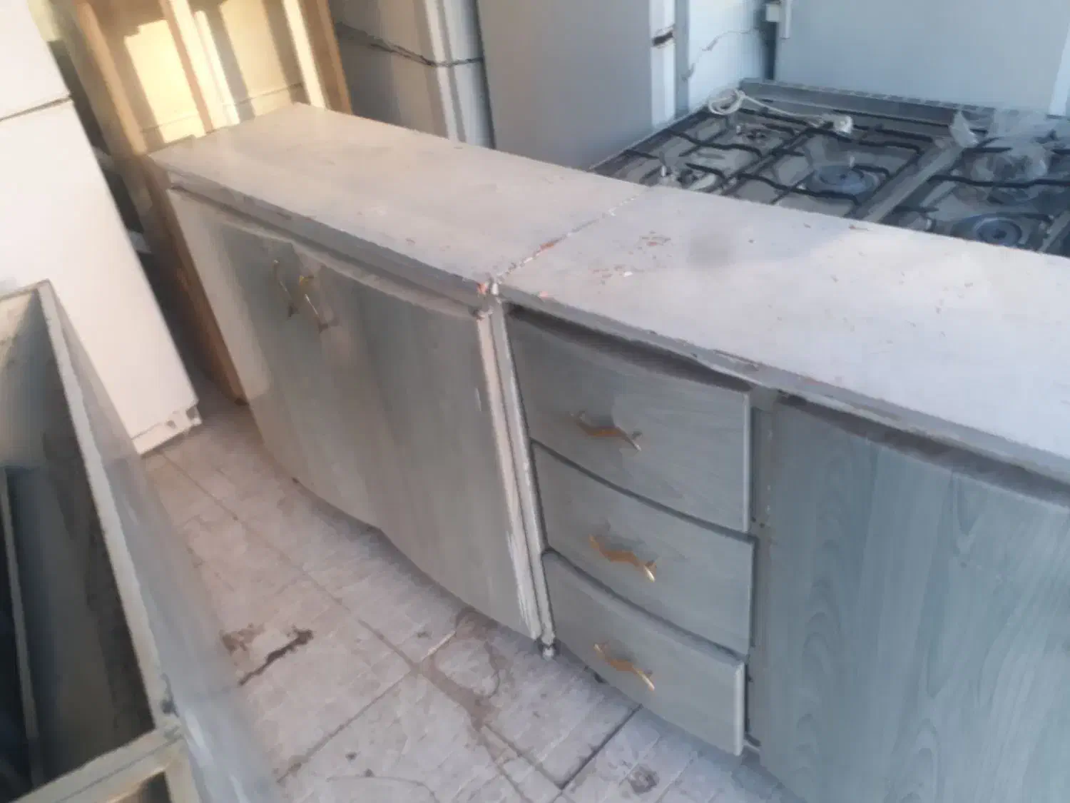 نزدیک ۳مترکابینت زمینی ۳مترهوایی|مصالح و تجهیزات ساختمان|قرچک, میرزائی شمالی|دیوار