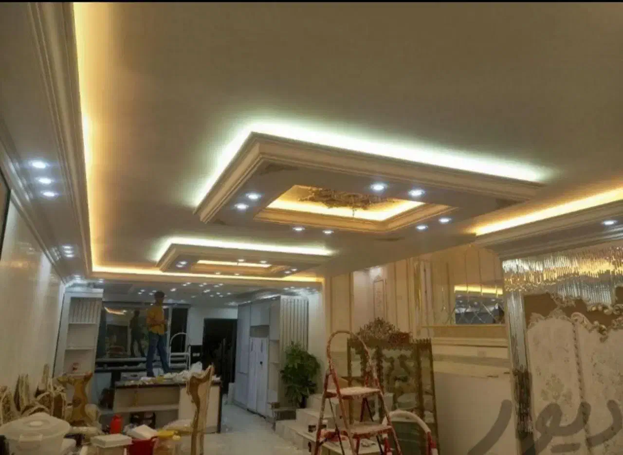 سیم کشی برقکار اتصالات .مفصل نور مخفی .لاین نوری|خدمات پیشه و مهارت|ارومیه, |دیوار