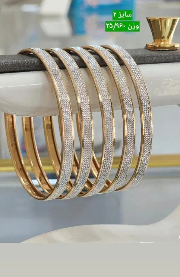 النگو تمدن سایز ۲ در حد نو بدون اجرت|جواهرات|تهران, افسریه شمالی|دیوار