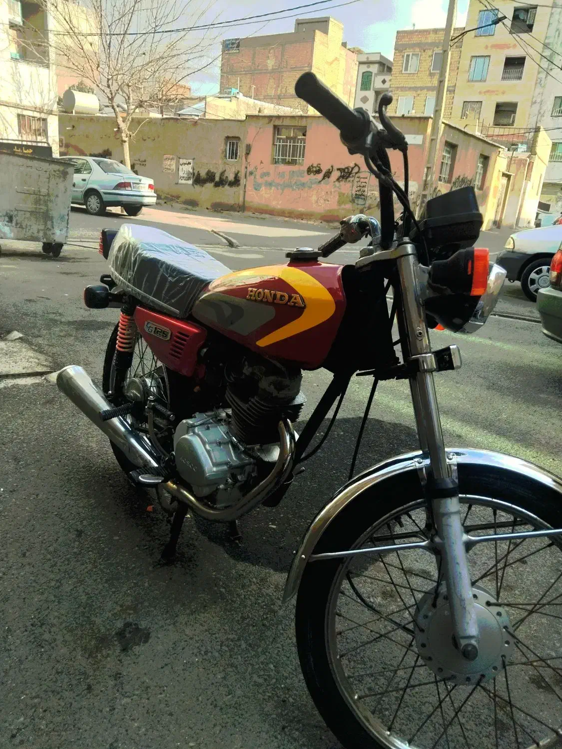 موتور۱۲۵ مزایده سالم|موتورسیکلت|شهریار, شهریار|دیوار