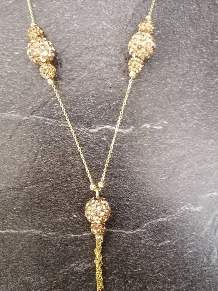 زنجیر رولباسی نو نو مدل سوراروفسکی|جواهرات|تهران, حشمتیه|دیوار